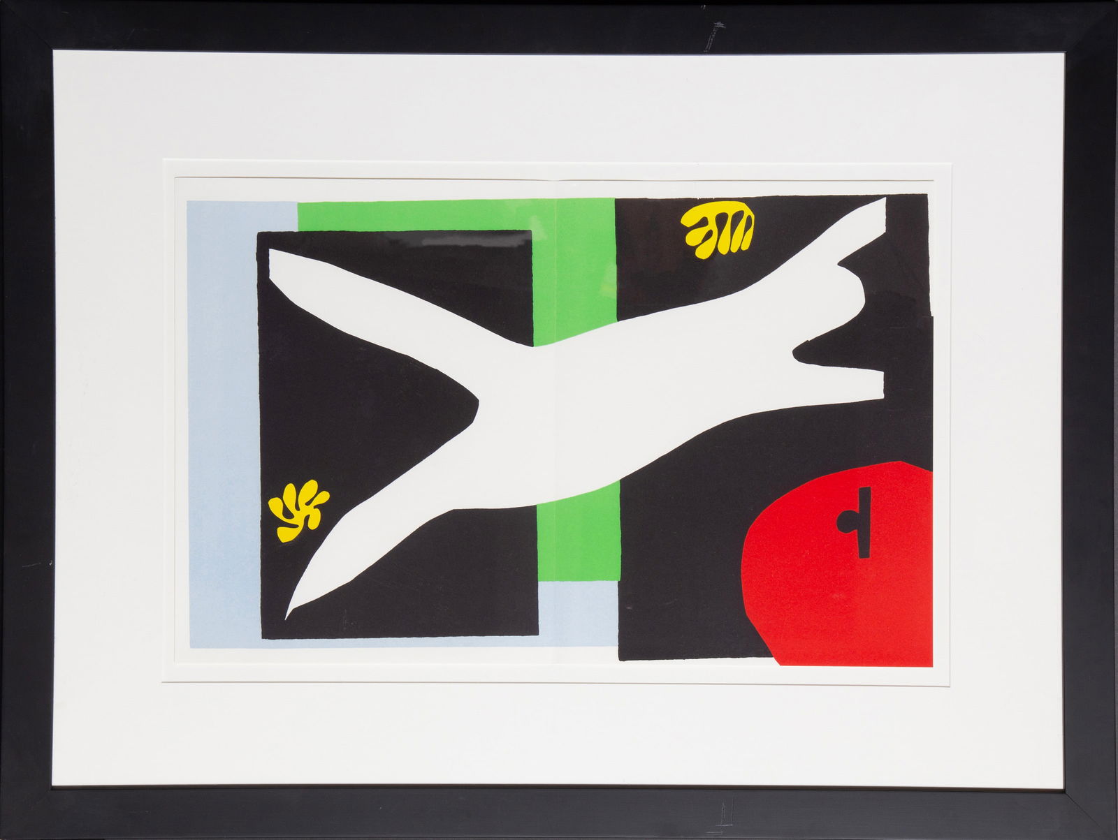 Henri Matisse, La Nageuse dans l'Aquarium (The Swimmer in the Tank), Plate XII, Lithograph (1 of 4)