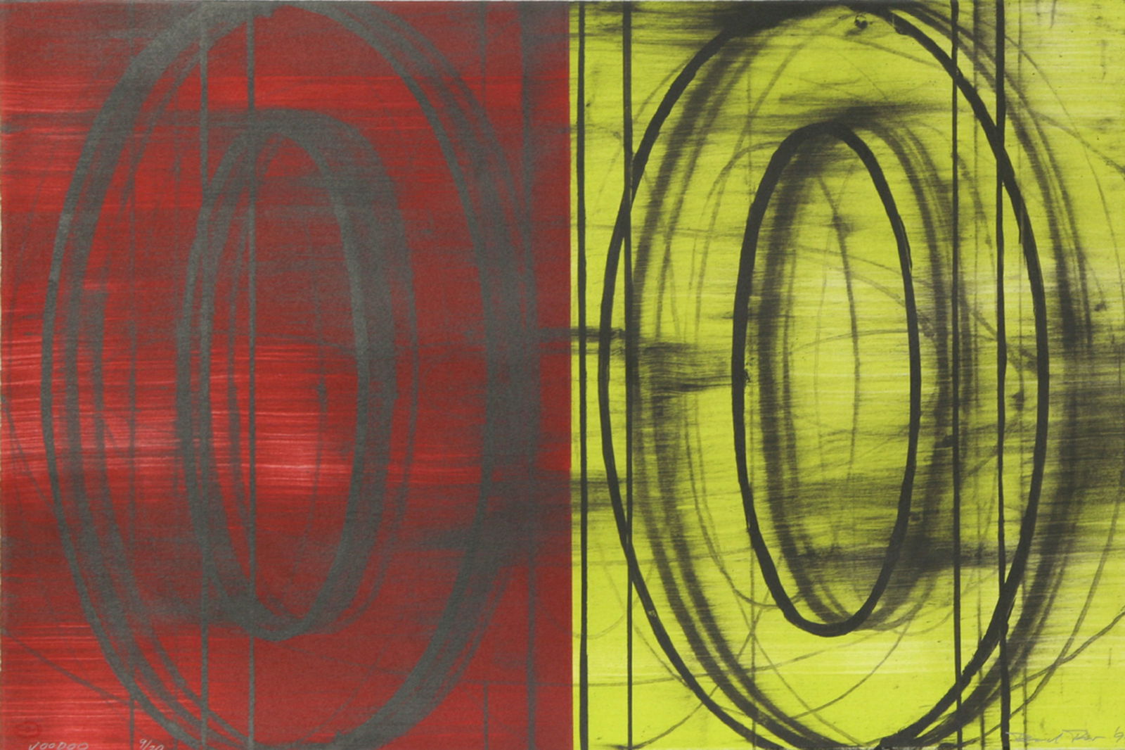 David Row, Voodoo, Lithograph (1 of 1)