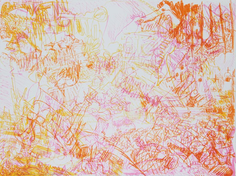 John Himmelfarb, Sense of Speed, Lithograph: Artist: John Himmelfarb, American Title: Sense of Speed Year: 1971 Medium: Lithograph, signed and numbered in pencil Edition: 13/50 Size: 15 in. x 20 in. (38.1 cm x 50.8 cm)