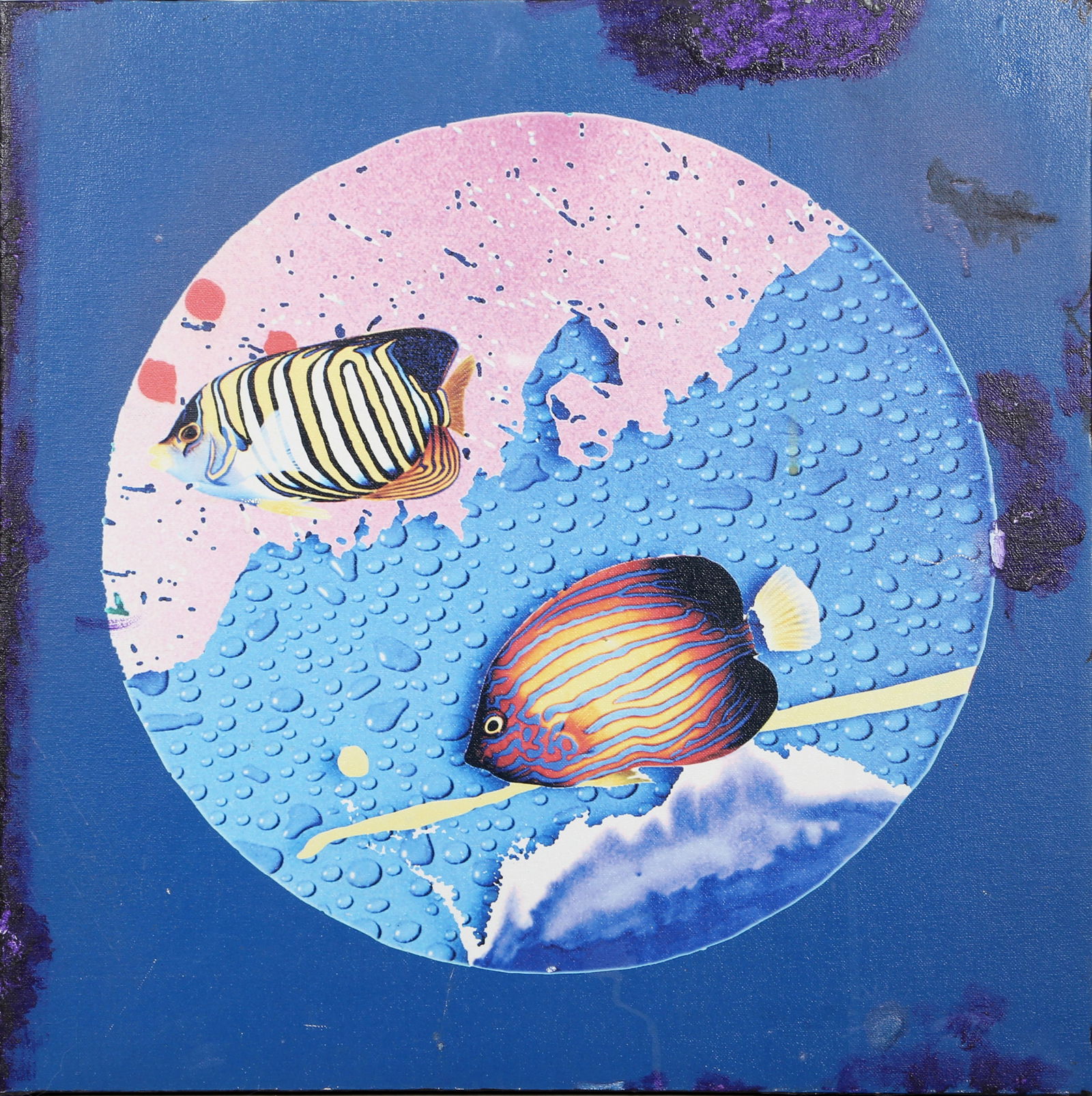 Michael Knigin, Loyal Pal II, Screenprint on Canvas: Artist: Michael Knigin, American (1942 - 2011) Title: Loyal Pal II Medium: Screenprint on Canvas, mounted Size: 18 x 18 in. (45.72 x 45.72 cm)