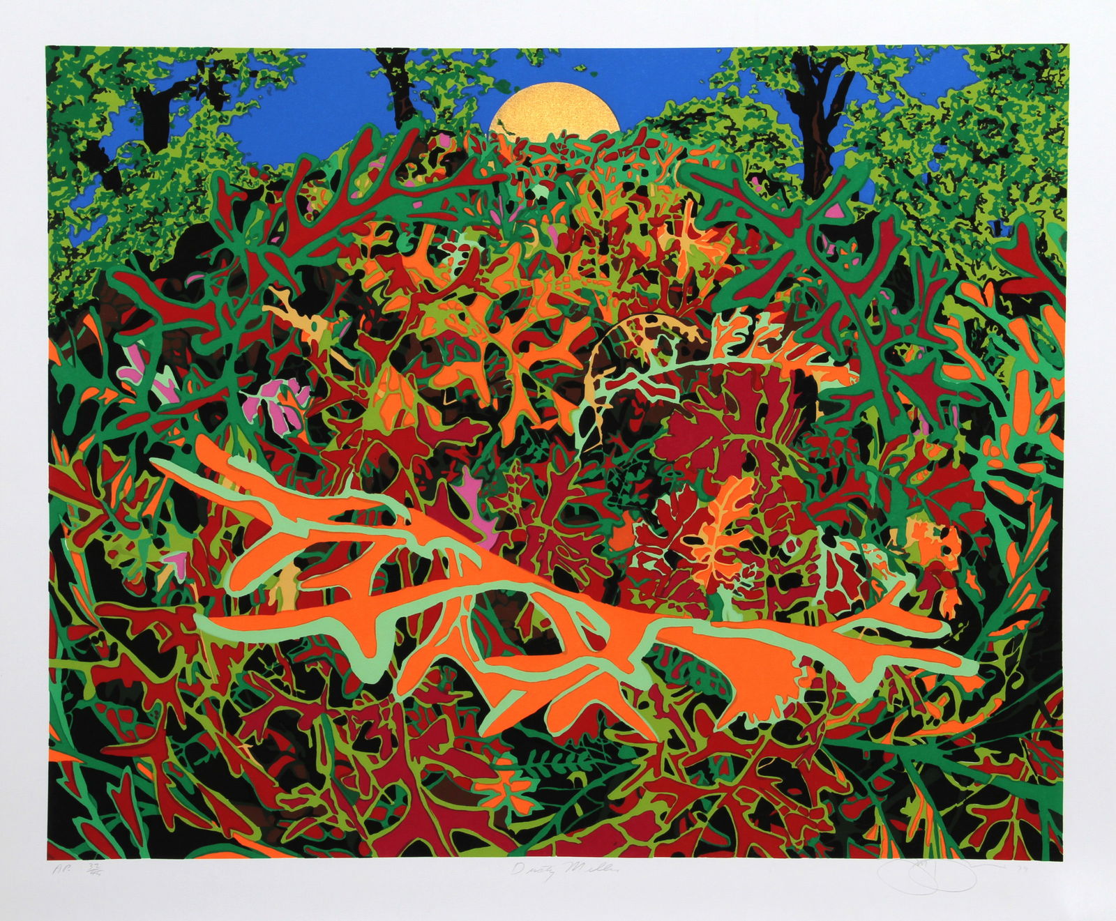 Jon D'Orazio, Dusty Miller, Screenprint (1 of 1)