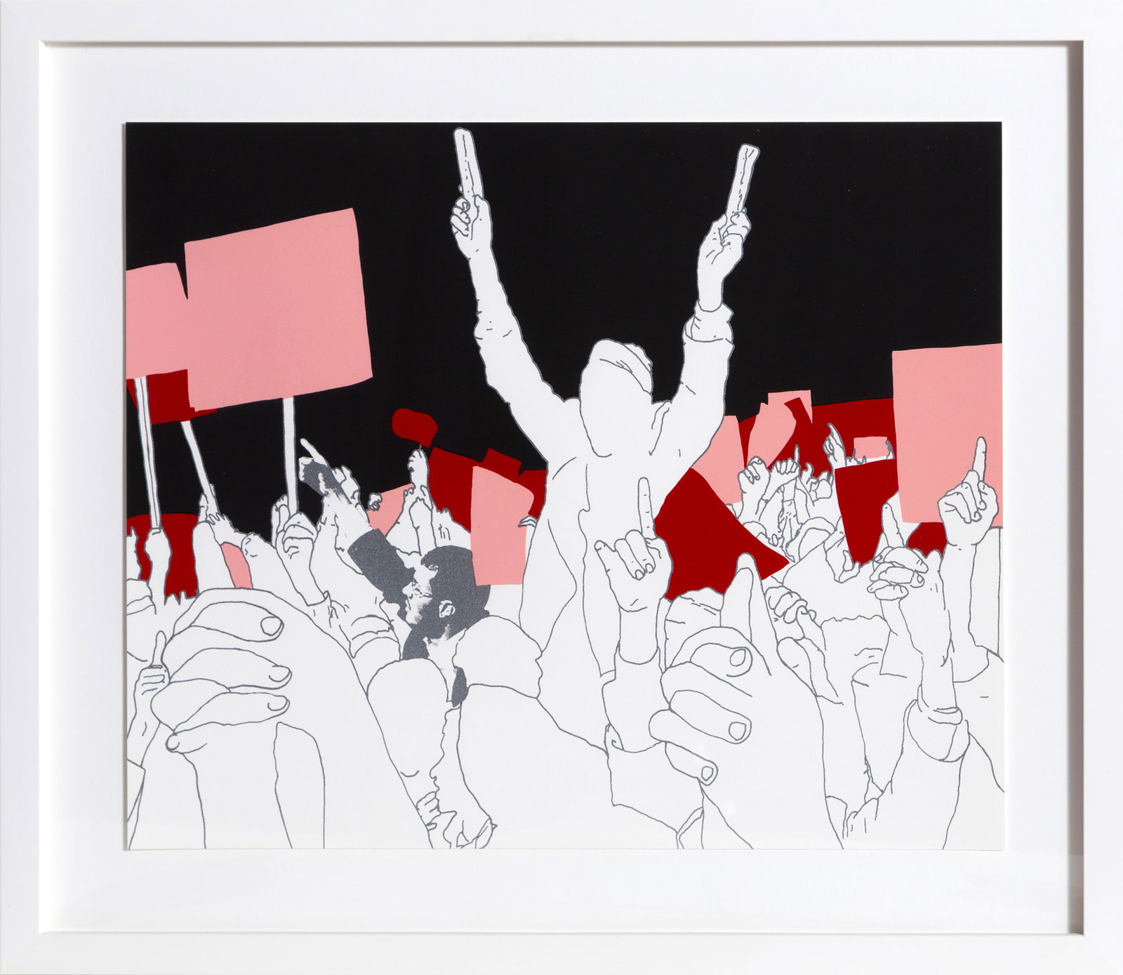 Dinh Q. Le, Fragile Springs, Yemen, Screenprint: Artist: Dinh Q. Le, Vietnamese/American (1968 - 2024) Title: Fragile Springs, Yemen Year: 2012 Medium: Screenprint, signed and dated verso Edition: 21 Size: 14 x 17 in. (35.56 x 43.18 cm) Frame Size: