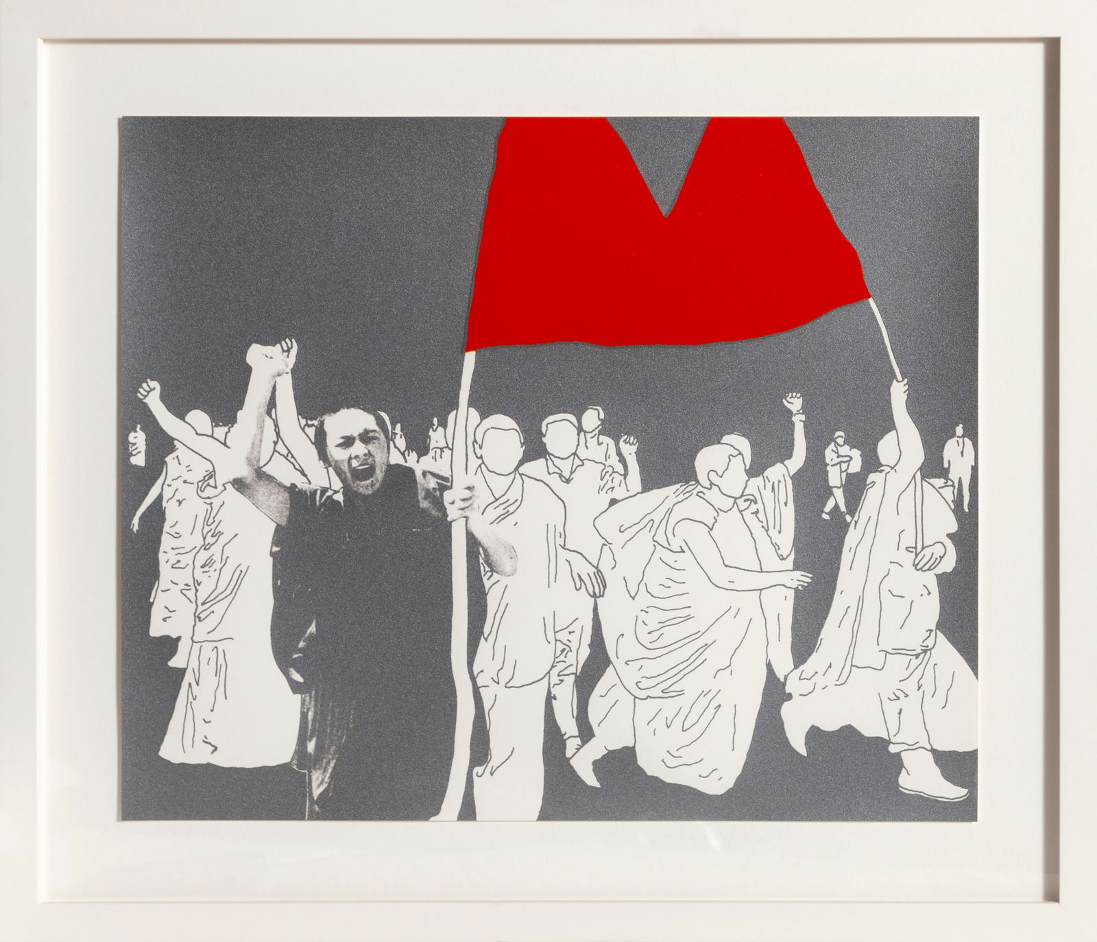 Dinh Q. Le, Fragile Springs, Tibet, Screenprint: Artist: Dinh Q. Le, Vietnamese/American (1968 - )02024 Title: Fragile Springs, Tibet Year: 2012 Medium: Screenprint, signed and dated verso Edition: 21 Size: 14 x 17 in. (35.56 x 43.18 cm) Frame Size: