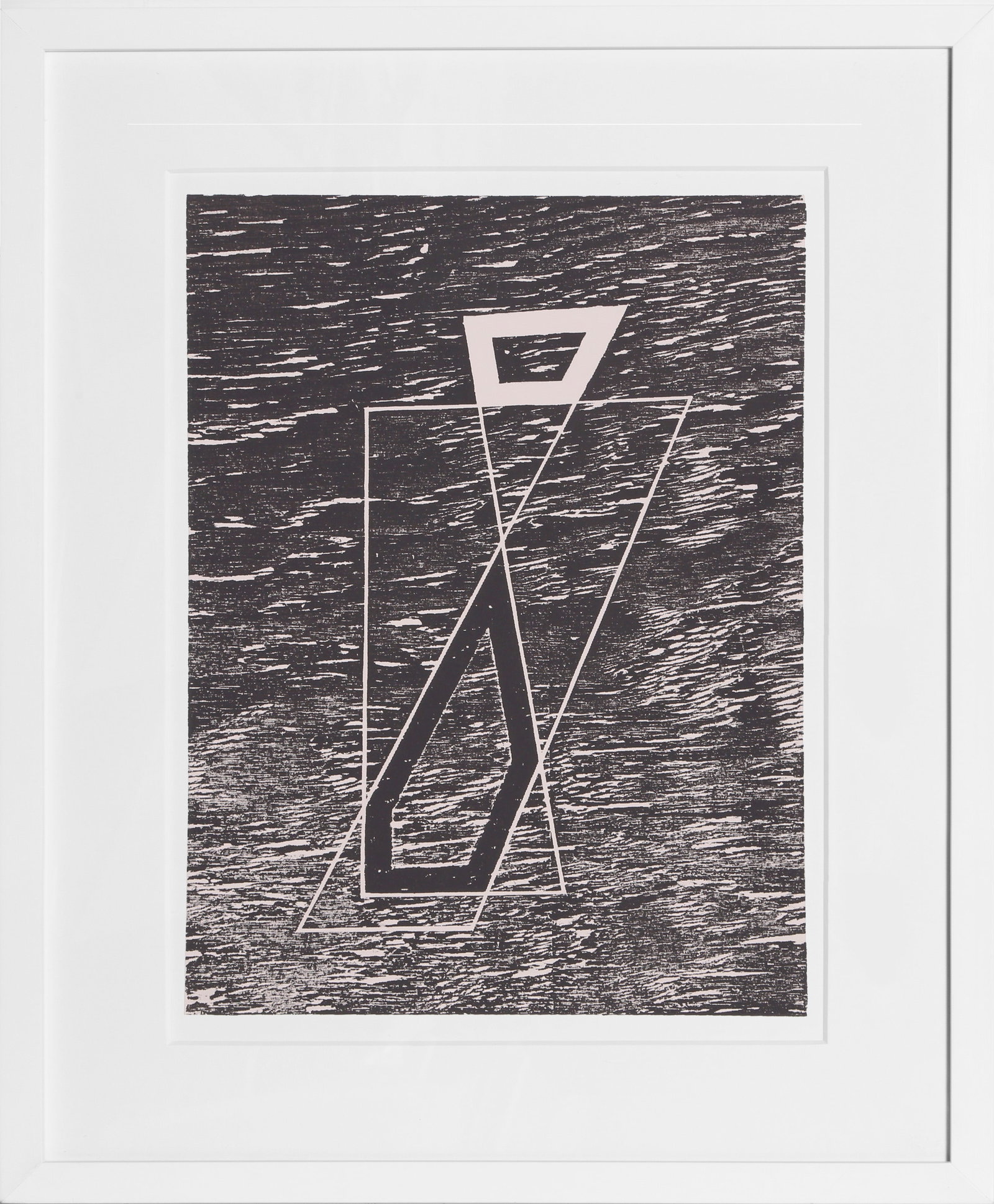Josef Albers, Wood Acting as Water - P2, F20, I2, Screenprint on Mohawk Superfine Bristol paper: Artist: Josef Albers, German (1888 - 1976) Title: Wood Acting as Water - P2, F20, I2 Portfolio: Formulation: Articulation Year: 1972 Medium: Screenprint on Mohawk Superfine Bristol paper Edition: 1000
