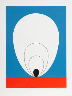 Clarence Holbrook Carter, Tulip, Screenprint: Artist: Clarence Holbrook Carter, American (1904 - 2000), Title: Tulip, Year: 1978, Medium: Screenprint, signed and numbered in pencil, Edition: 200, Size: 35 in. x 25.75 in. (88.9 cm x 65.41 cm), Des