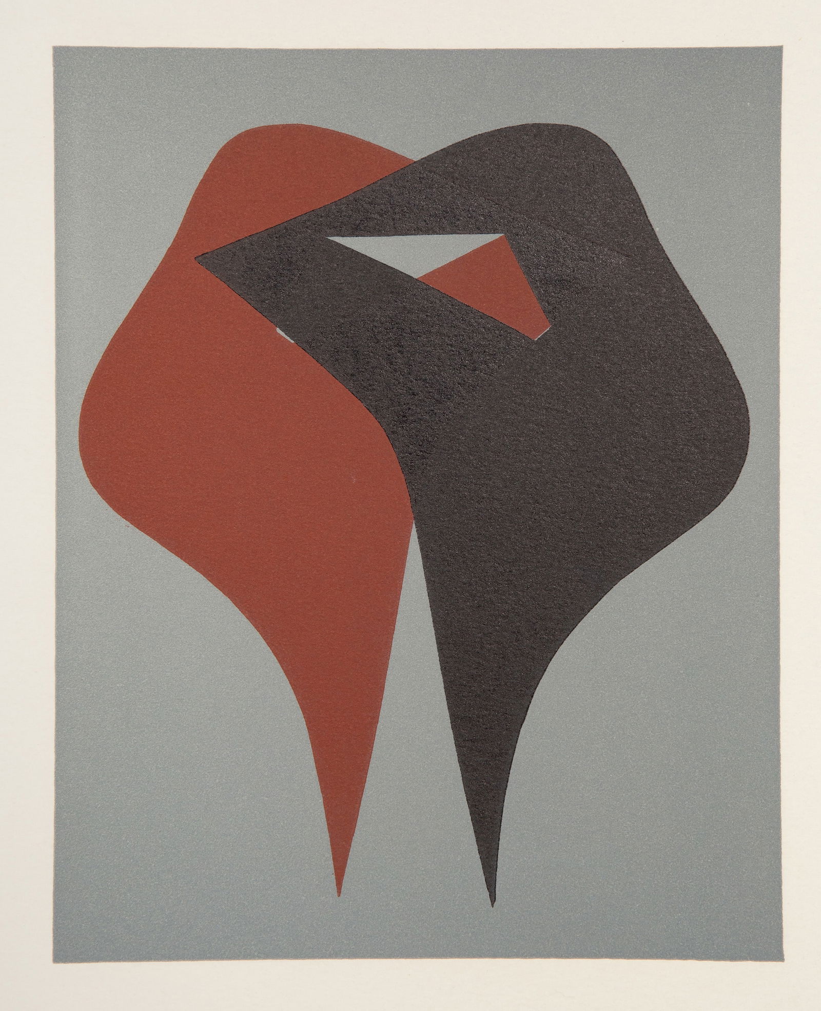 Jean Arp, Arthur Rimbaud, Woodcut on Arches (1 of 5)
