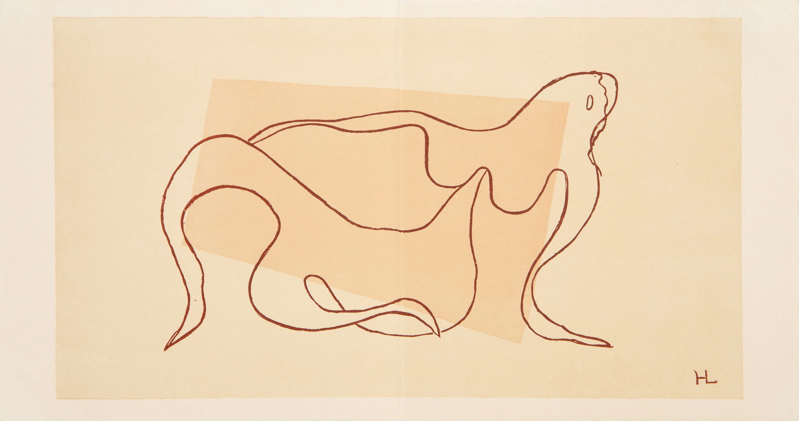 Henri Laurens, Un Poeme dans chaque livre Paul Eluard, Etching (1 of 4)