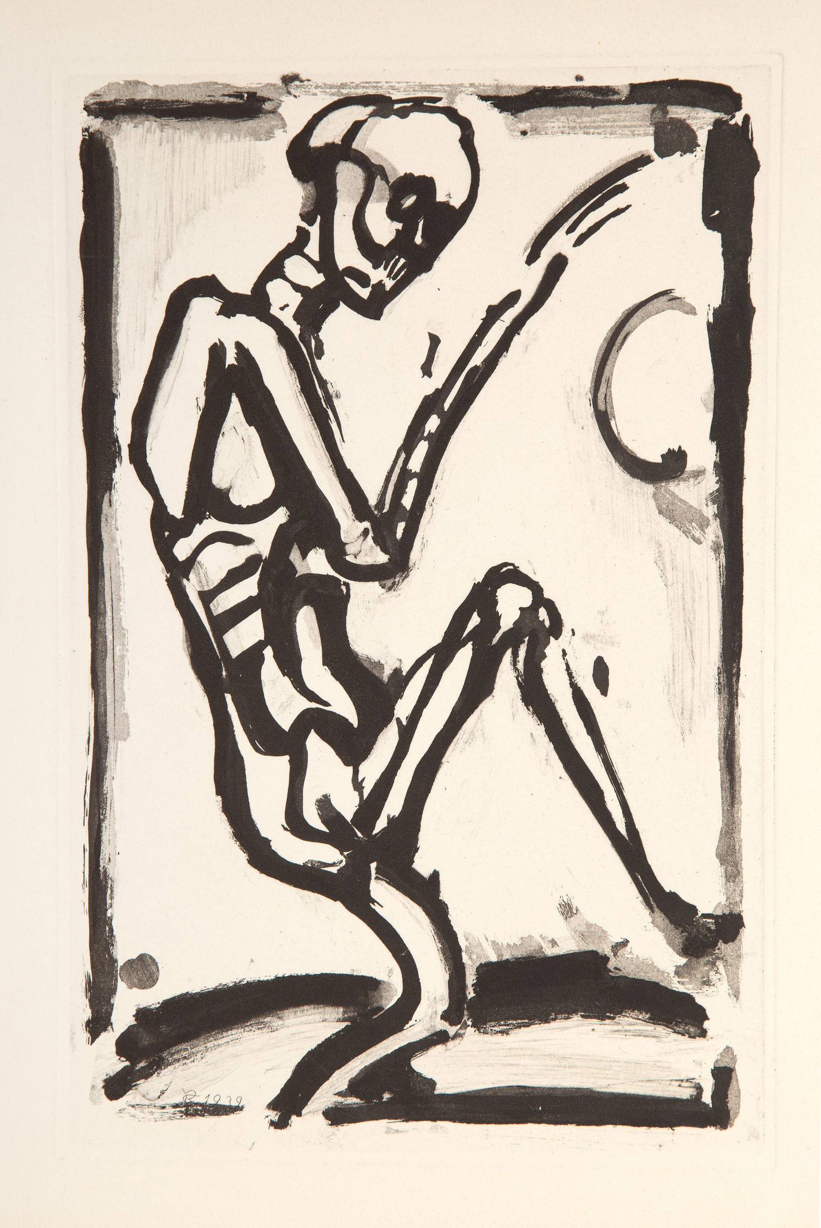 Georges Rouault, Skeleton, Aquatint and Etching (1 of 5)