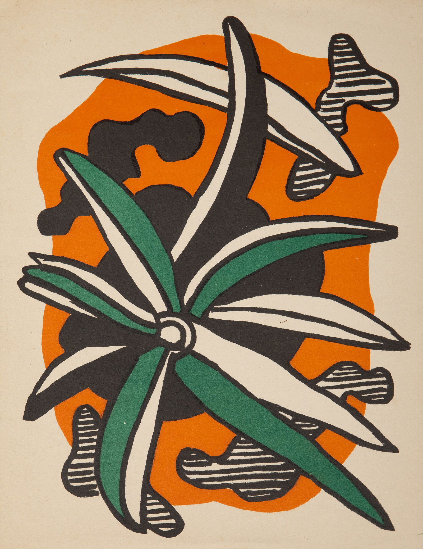 Fernand Leger, La Fleur, Lithograph (1 of 4)