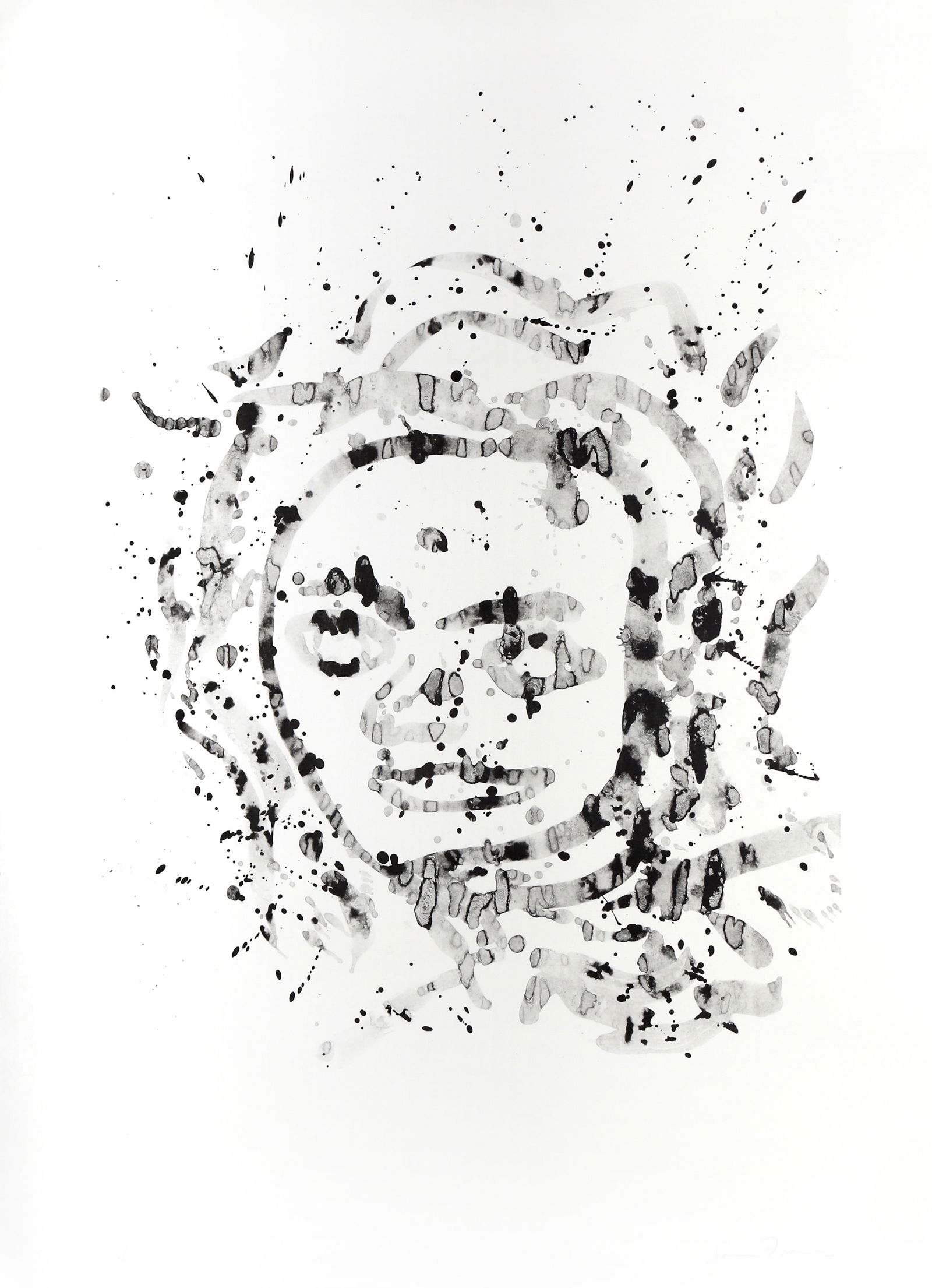 Sam Francis, Self Portrait (SF-050), Lithograph