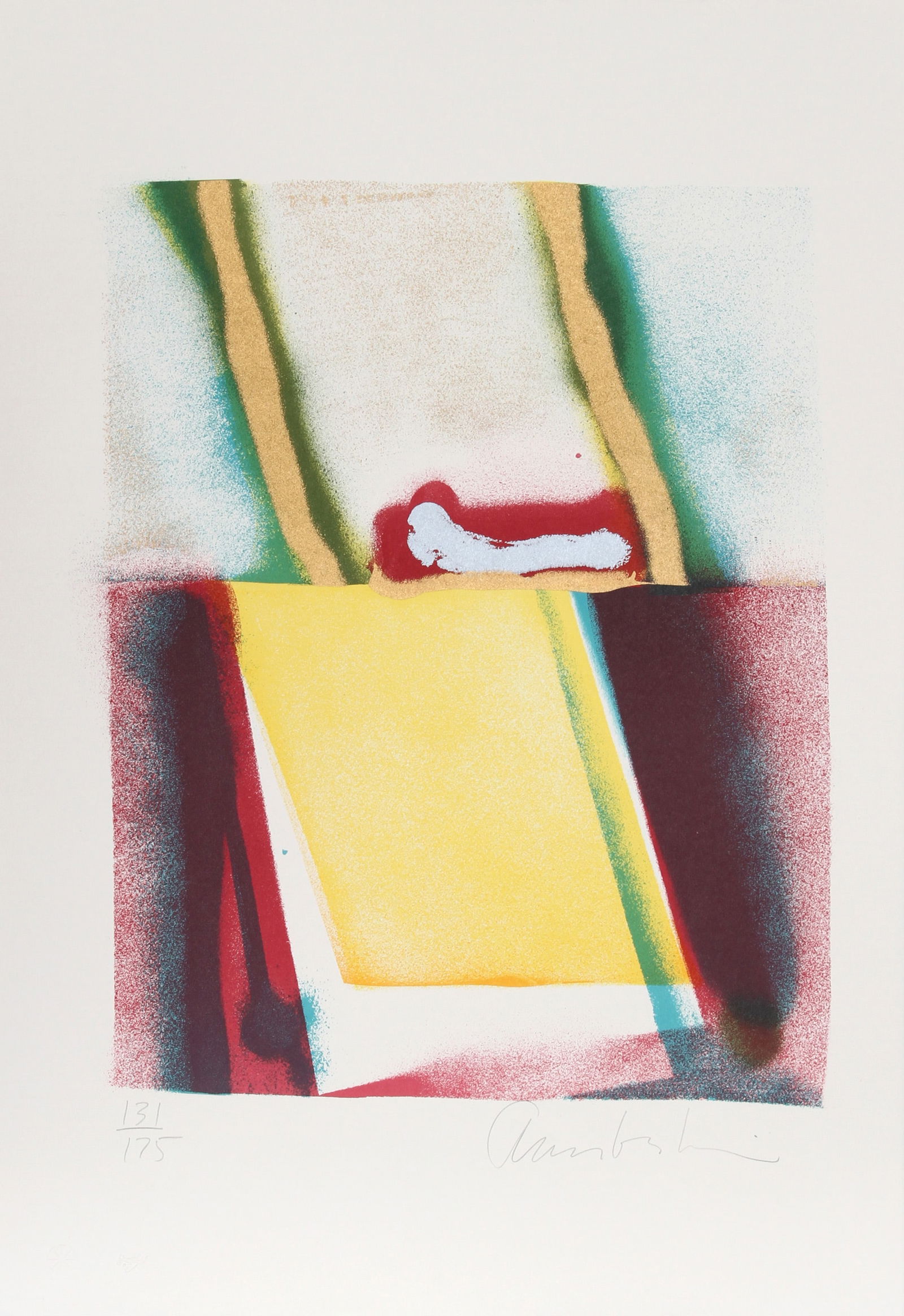 John Chamberlain, Flashback V, Lithograph (1 of 3)