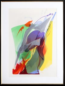 Paul Jenkins, Homage to Martha Graham, Screenprint