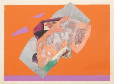 Carmen Louis Cicero, Asteroid, Collage, Acrylic on Paper