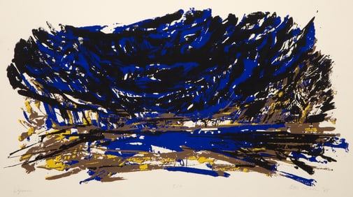 Peter Kalen, Lagoon, Screenprint