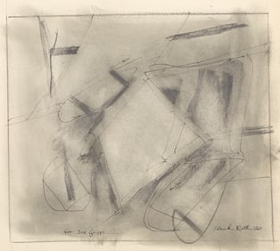 Frank Roth, Untitled IV, Graphite and Ink on Paper