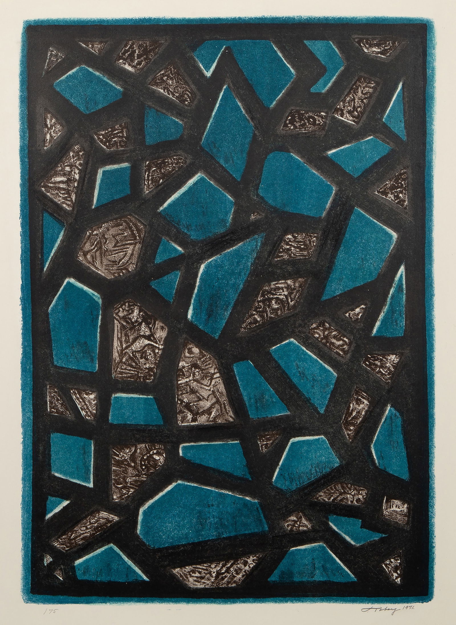 Mark Tobey, Apparuit, Screenprint on BFK Rives (1 of 4)