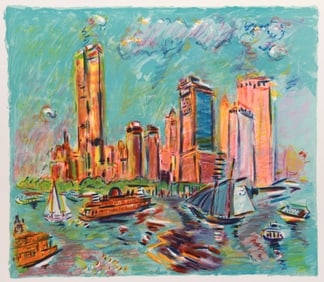 Wayne Ensrud, New York, Lithograph
