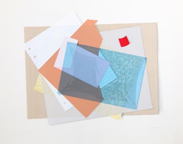 Natalie Dymnicki, Untitled - Papers, Screenprint