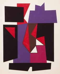 Arnold Hoffmann, Jr., First, Screenprint