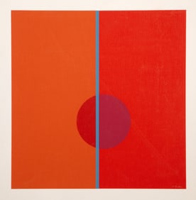 Murray Zucker, Laser II, Screenprint