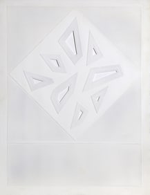 Angelo Savelli, Untitled, Intaglio and Cut Out