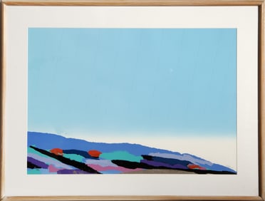 Joseph Grippi, Ocean Blue, Screenprint