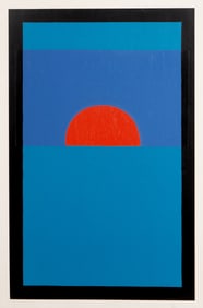 John Urbain, Red Sun, Screenprint