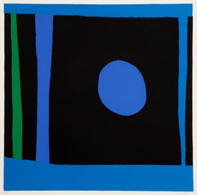 John Urbain, Blue Moon, Screenprint