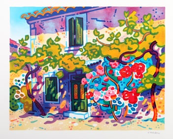 Guy Charon, l'Arbre, Lithograph