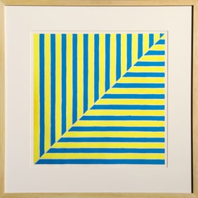Frank Stella, Untitled, Screenprint on Mohawk Superfine Cover