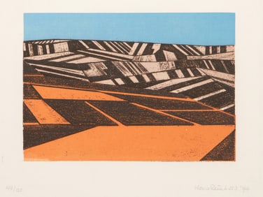 Nono Reimases, Landscape, Etching