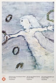 Gabrijel Stupica, XIV Olympic Winter Games, Poster