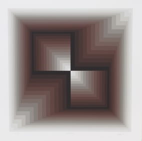 Jurgen Peters, Contraction, Screenprint