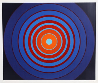 Kyohei Inukai (aka Earle Goodenow), Untitled - Target I, Screenprint