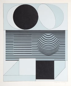 Victor Vasarely, Ondho, Screenprint