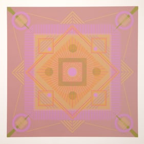 Unknown Artist, Geometric Composition, Screenprint