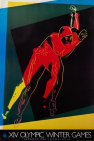Andy Warhol, XIV Olympic Winter Games, Poster
