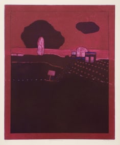 Linda Plotkin, One Morning, Lithograph on Rives