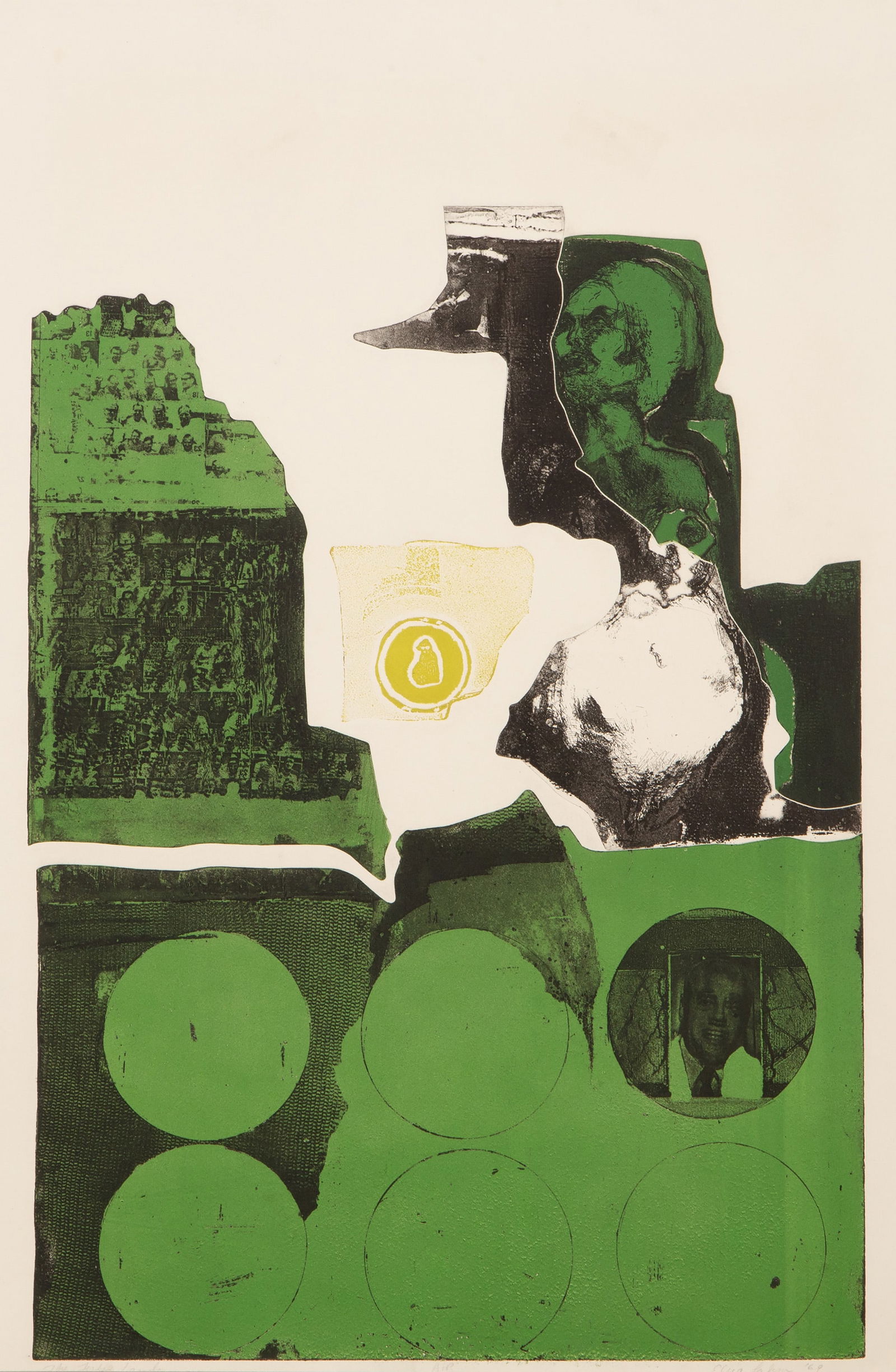 Elisa Lalena, Untitled, Screenprint and Etching (1 of 4)