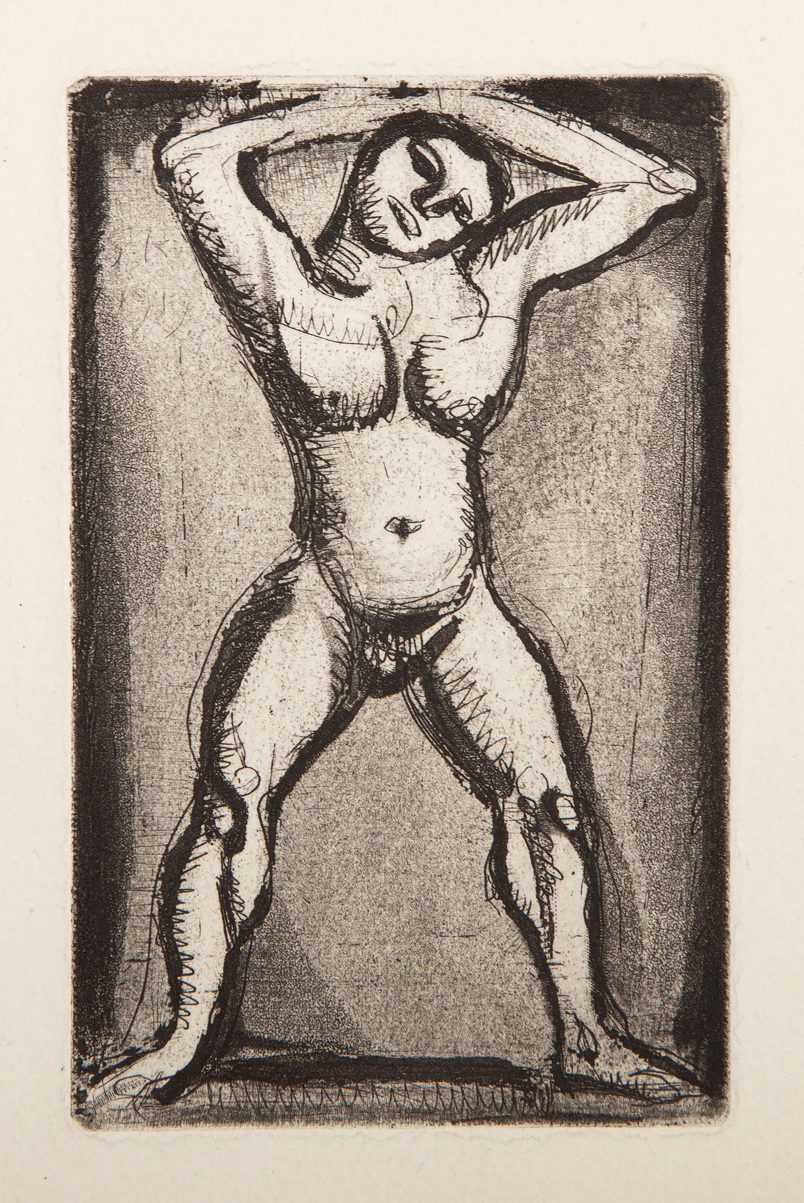 Georges Rouault, Acrobate II, Etching (1 of 4)
