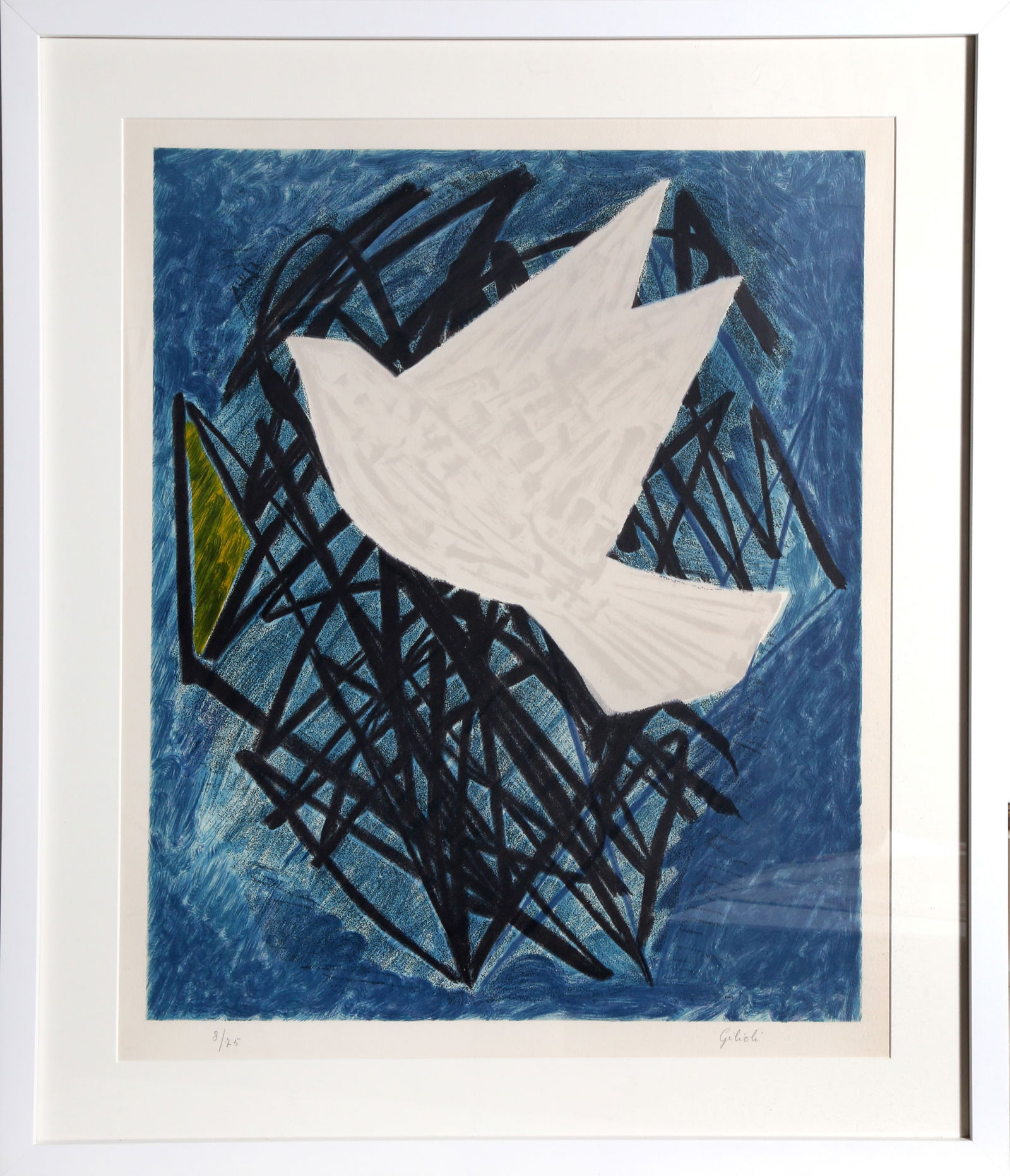 Emile Gilioli, Dove, Lithograph on Arches (1 of 3)