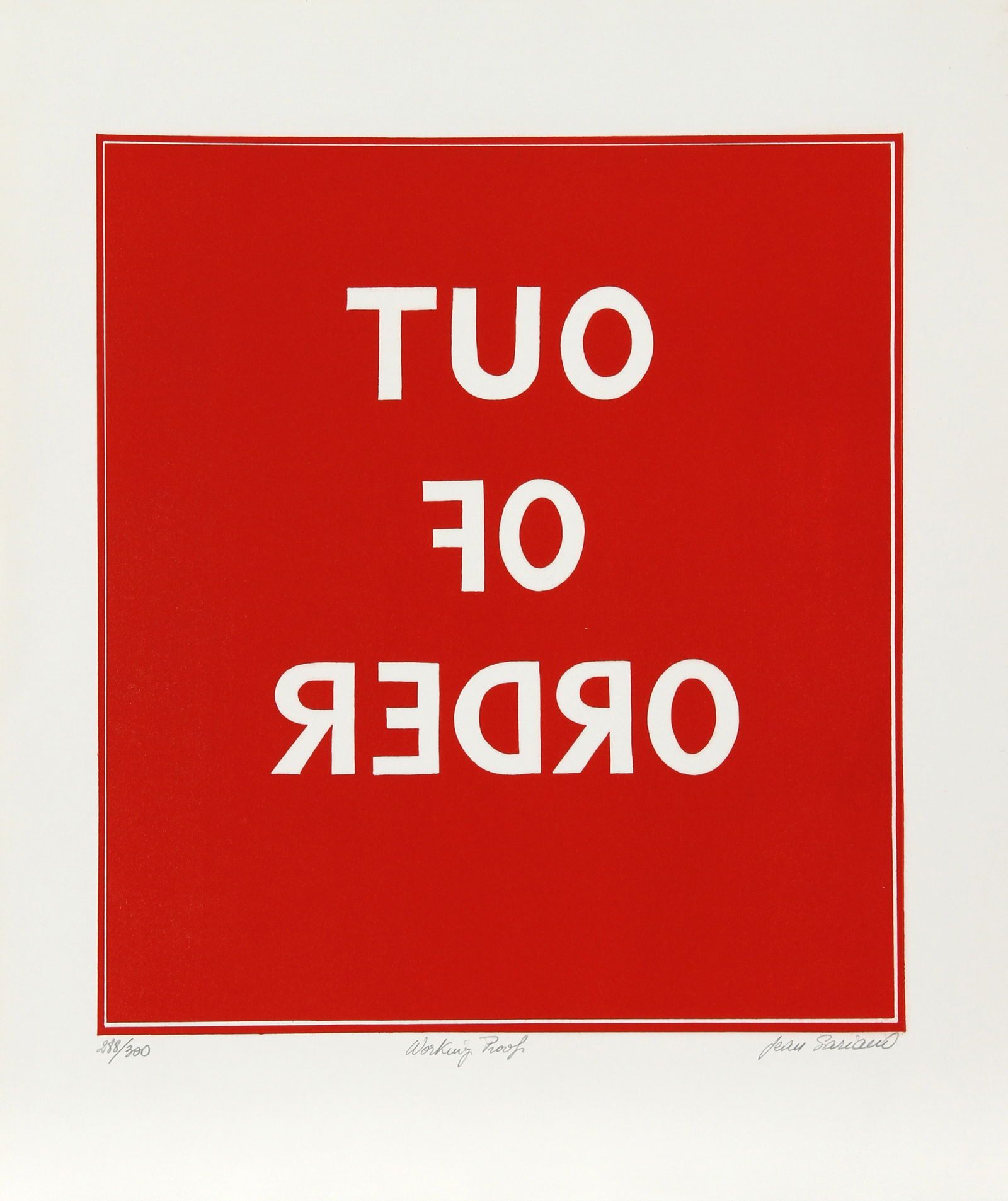 Jean Sariano, Working Proof, Intaglio Etching and Aquatint (1 of 2)