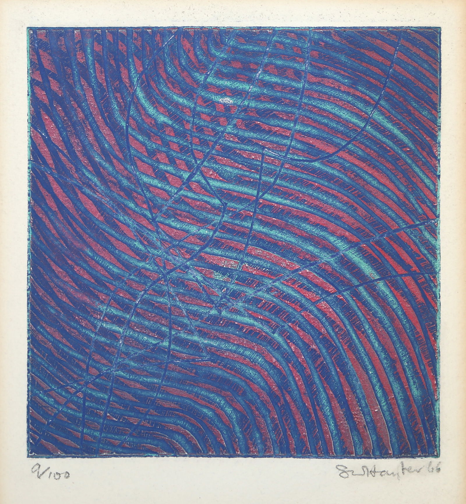 Stanley William Hayter, Crepuscule, Etching and Aquatint (1 of 4)