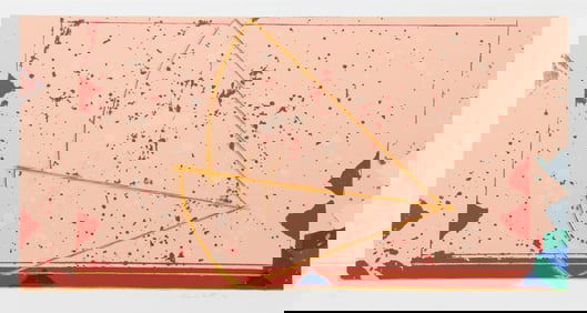 Frank Roth, Untitled - Two Wedges, Screenprint