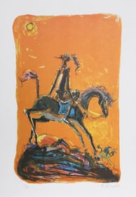 Alvin Carl Hollingsworth, Don Quixote 2, Lithograph