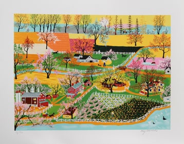 Kay Ameche, Younger Than Springtime, Screenprint
