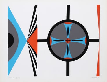 Dorothy Dehner, Navaho, Screenprint