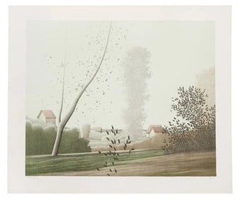 Robert Kipniss, Suspension, Lithograph