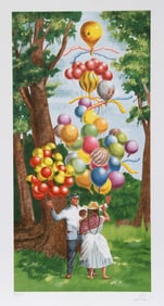 Vic Herman, The Balloon On Top Please, Lithograph