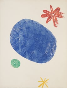 Joan Miro, A Toute Epreuve (D 221) Avant la lettre, Woodcut on Arches